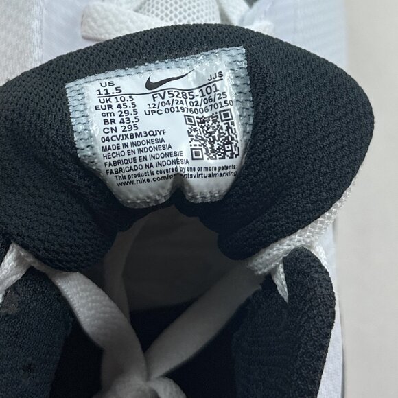 Nike Promina Mens White Black Athletic Running Shoes Sneakers FV5285-101 - Picture 11 of 12